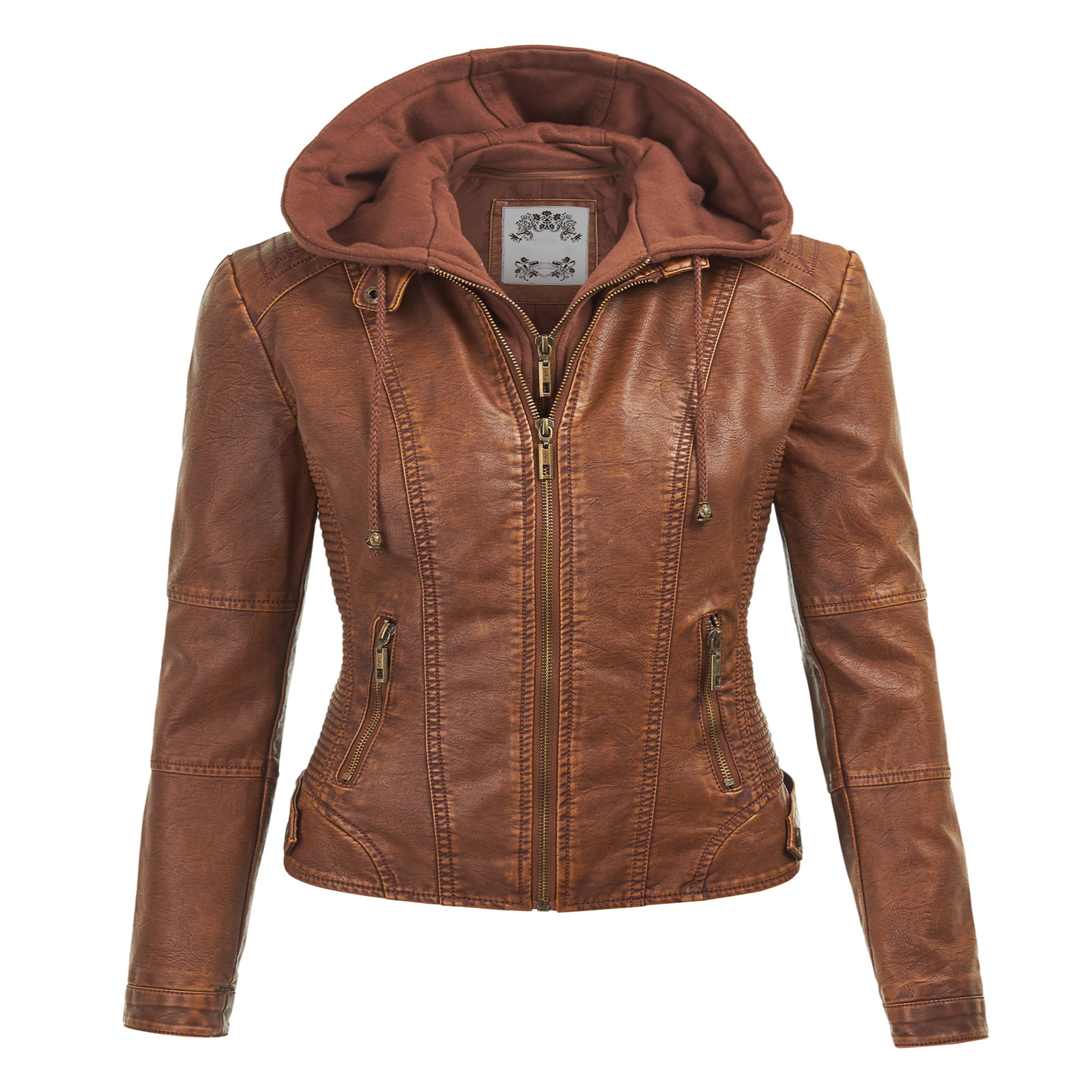 womens-pu-leather-motorcycle-biker-hooded